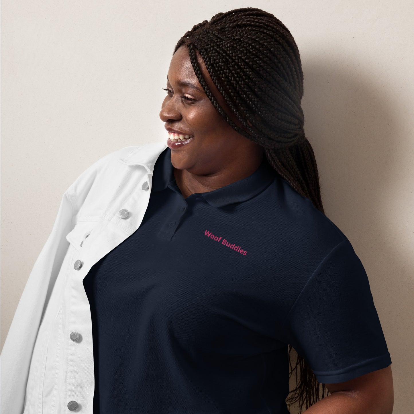 Women’s pique polo shirt